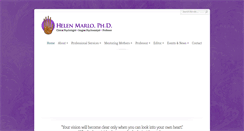 Desktop Screenshot of helenmarlophd.com
